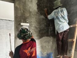 TMMD 127 Depok, Tiga RTLH di Sukamaju Capai Progres di Atas 80 Persen