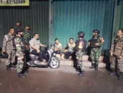 TNI–Polri Gelar Patroli Malam di Cimanggis, Antisipasi Gangguan Kamtibmas