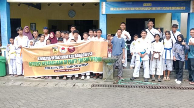 Keluarga Besar INKAI Bondowoso Berbagi Pada Panti Jompo Tresna Werdha