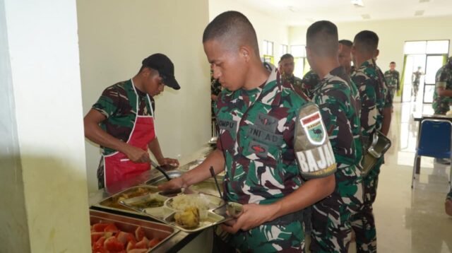 Yonif TP 806/Satya Inyomusi Modernisasi Fasilitas, Hadirkan Dapur dan Ruang Makan Representatif
