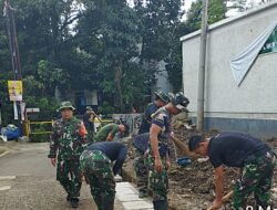 Kapten Kav Irwanto: Drainase TMMD Dibangun untuk Kurangi Genangan di Sukamaju