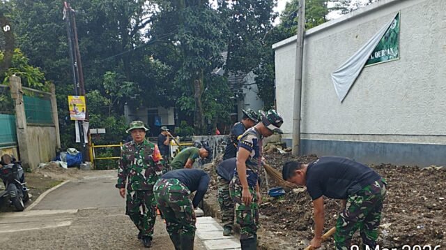 Kapten Kav Irwanto: Drainase TMMD Dibangun untuk Kurangi Genangan di Sukamaju