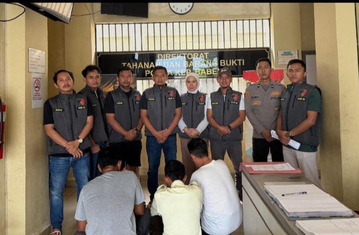 Polda Babel Tahan Tiga Terduga Pelaku Pengeroyokan Wartawan di Gudang PT PMM