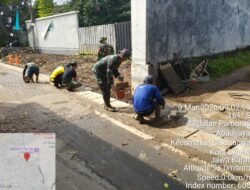Tuntas 100 Persen! TMMD Depok Rampungkan Drainase di Sukamaju