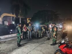 WhatsApp Image 2026-03-17 at 00.11.01 Koramil 03/Sukmajaya Bersama Polsek Sukmajaya Gelar Patroli Gabungan Jaga Kamtibmas