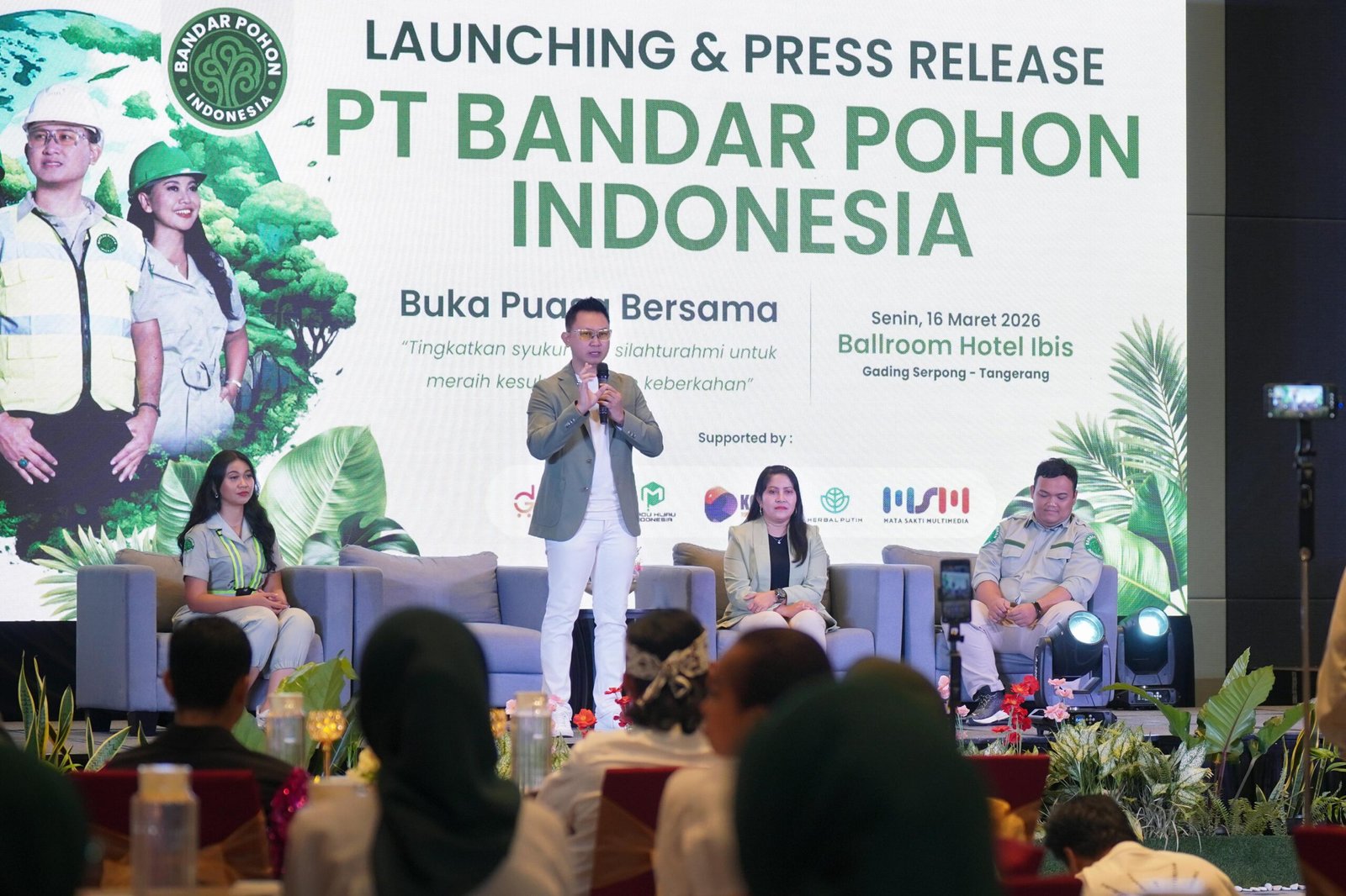 Hizrah Bacan Rilis Bandar Pohon Indonesia, Usung Bisnis Hijau Berbasis Lingkungan dan Ekonomi