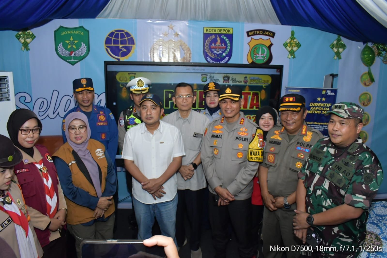 Kodim 0508/Depok Pastikan Kesiapan Pengamanan Malam Takbiran, Forkopimda Turun Langsung