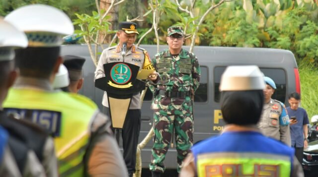 Apel Pengamanan Malam Takbiran 2026, Kodim 0508/Depok Siap Bersinergi Jaga Kondusivitas Wilayah