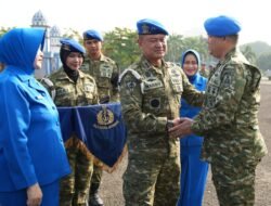 Danpuspomal Pimpin Laporan Korps Kenaikan Pangkat Prajurit Puspomal Periode 1 April 2026