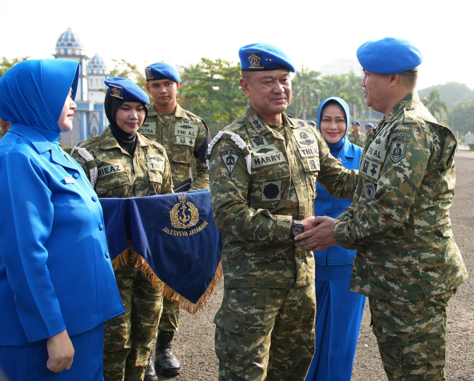 Danpuspomal Pimpin Laporan Korps Kenaikan Pangkat Prajurit Puspomal Periode 1 April 2026