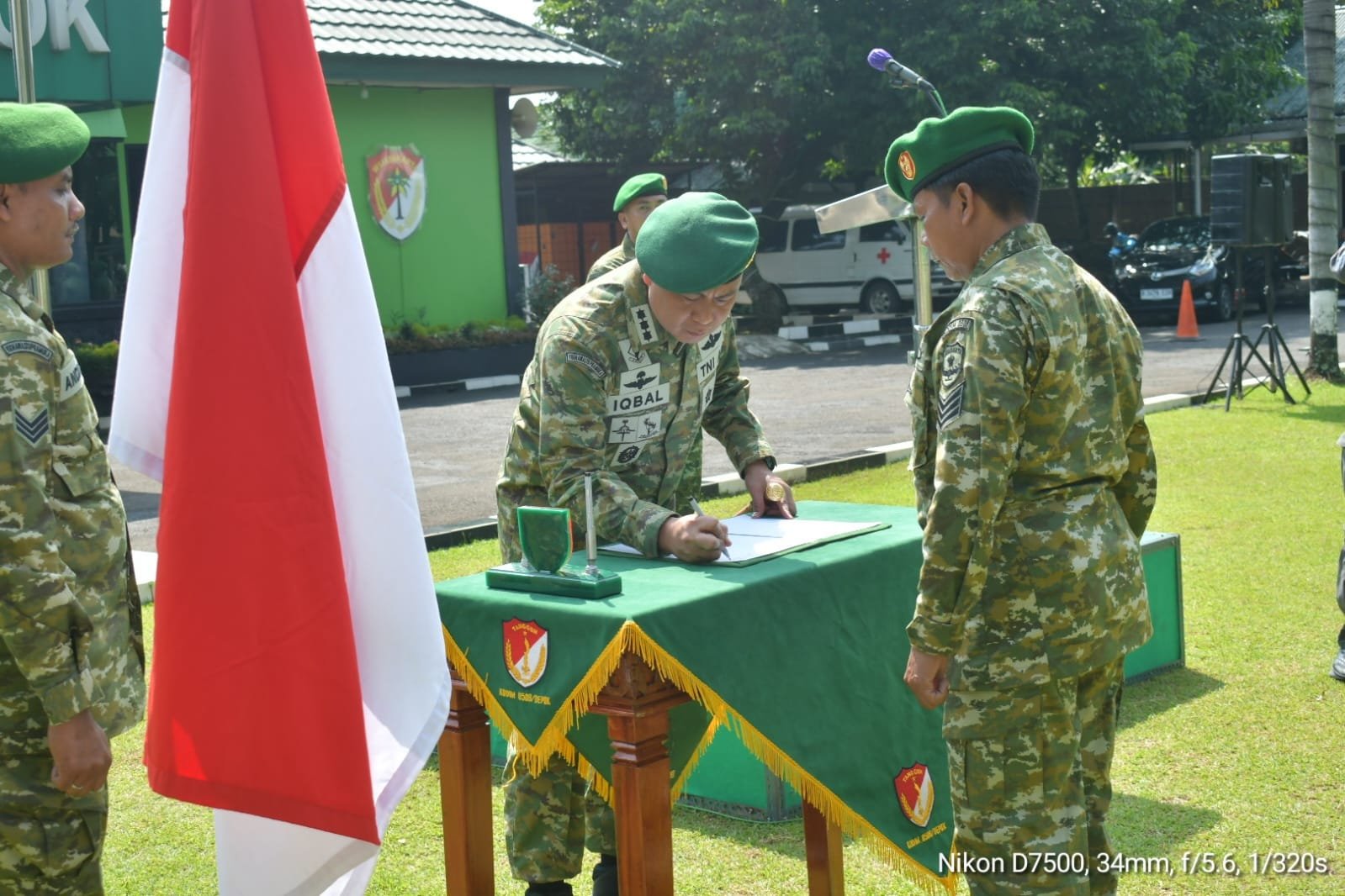Kodim 0508/Depok Gelar Upacara Kenaikan Pangkat dan Halal Bihalal 2026, Wujud Syukur dan Soliditas Prajurit