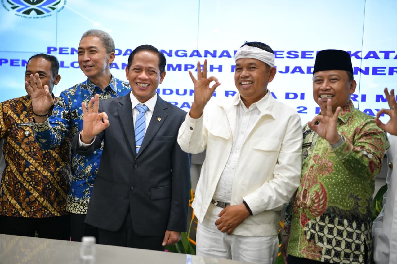 Disaksikan KDM, Depok Siap Kelola Sampah Jadi Energi Listrik