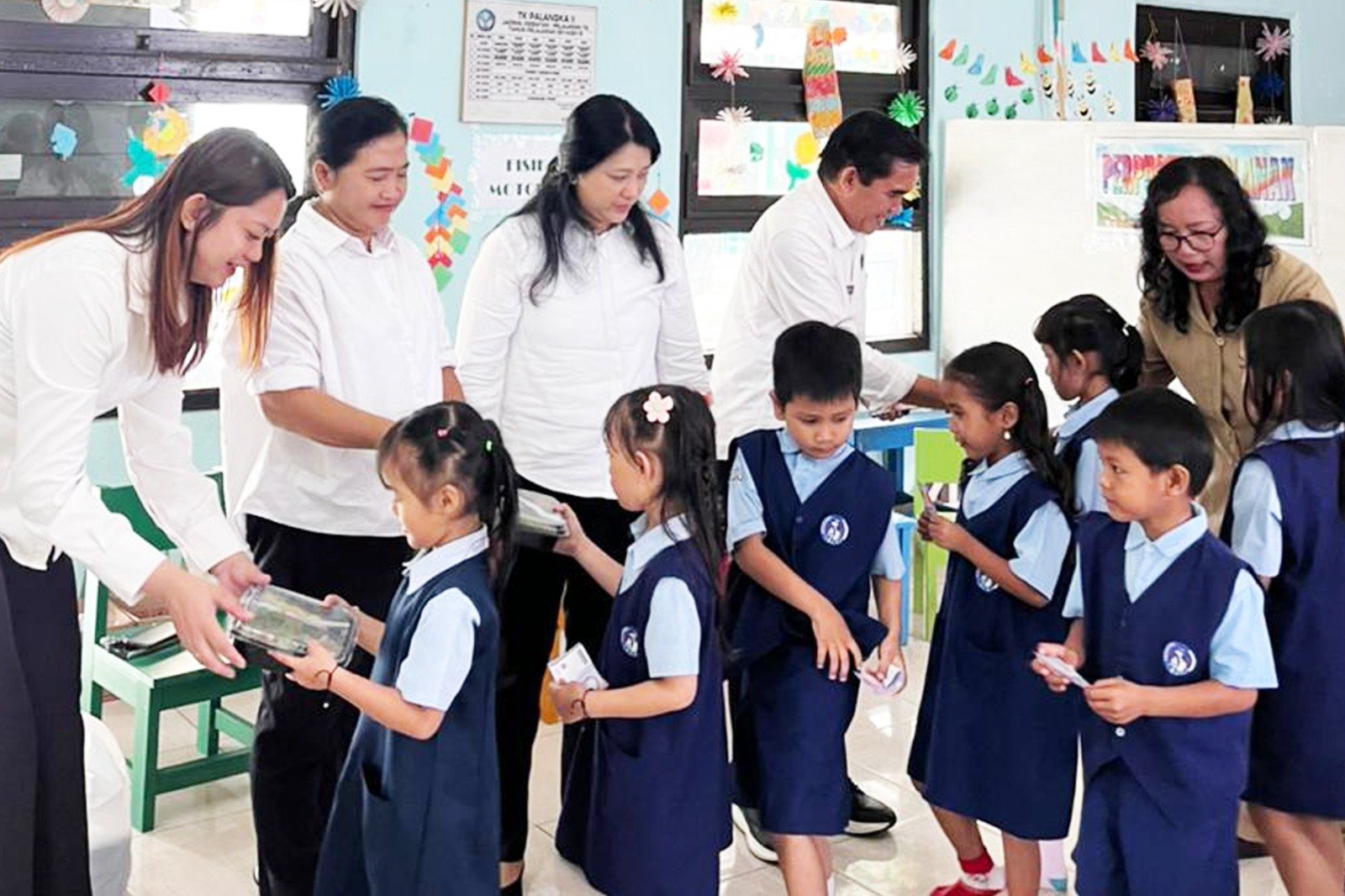 Kantah Palangka Raya Tebar Keceriaan di TK Palangka II