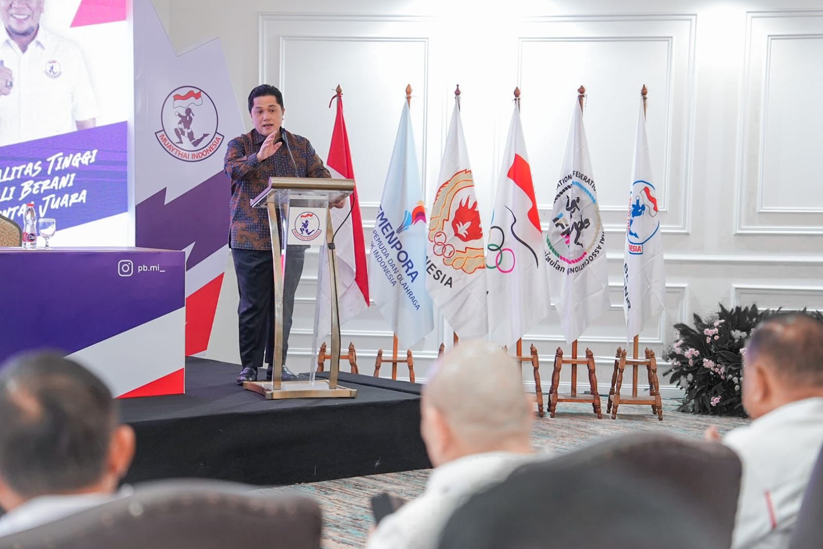 Menpora Apresiasi Kinerja PB Muaythai, Target Besar Dicanangkan di Rakernas 2026