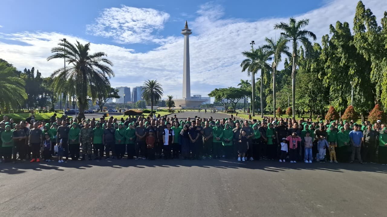 Halal Bihalal di Monas, Kodim 0501/Jakarta Pusat Perkuat Soliditas Prajurit