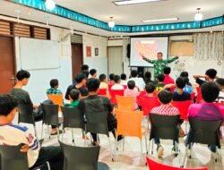 Korem 051/WKT Tanamkan Nasionalisme Sejak Dini, Babinsa Sawangan Beri Wawasan Kebangsaan ke Anak Panti di Depok