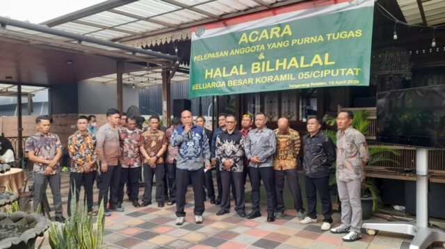 Tradisi Korps Penuh Haru, Dua Prajurit Koramil Ciputat Purna Tugas