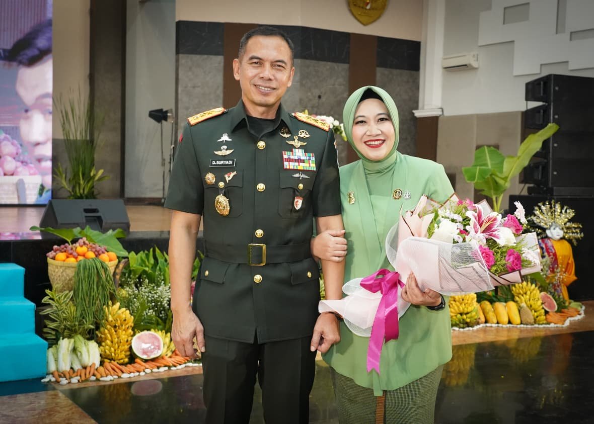 Pangdam Jaya Hadiri Peringatan HUT ke-80 Persit KCK, Tegaskan Peran Strategis Istri Prajurit