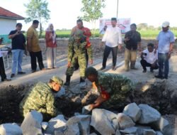 Dandim 0509 Bekasi Pimpin Groundbreaking Koperasi Merah Putih di Pebayuran