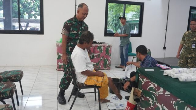 Kodim 0508/Depok Fasilitasi Pengukuran Kaki Palsu, Buka Harapan Baru Penyandang Disabilitas