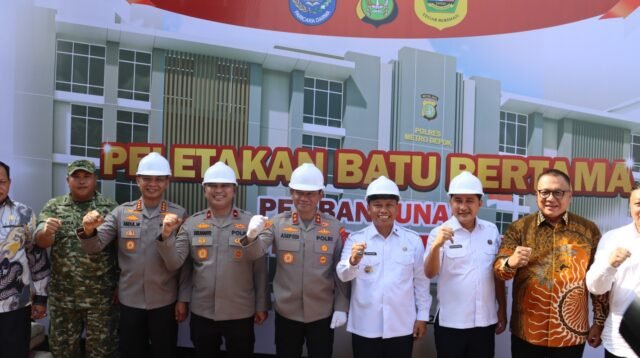 Pembangunan Gedung Baru Polres Metro Depok Dimulai