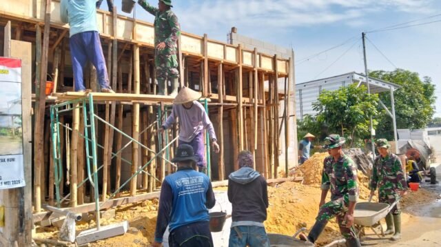 Gotong-royong adalah kunci keberhasilan Satgas TMMD Reguler 128 Kodim 0718/Pati