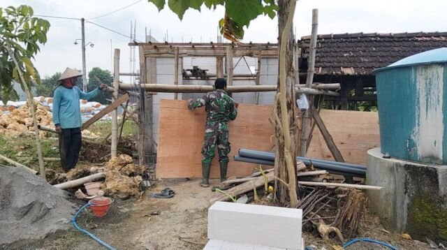 TMMD Reguler ke-128, Dandim Pati: Fasilitas MCK Wujudkan Lingkungan Sehat di Desa Godo