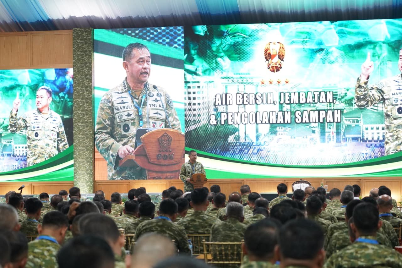 Kasad Paparkan Capaian Program TNI AD, dari Air Bersih hingga Jembatan