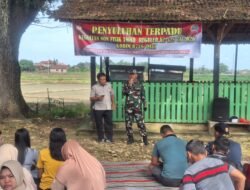 Petani Winong Dibekali Ilmu Pertanian, TMMD Dorong Hasil Panen Maksimal