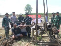 Wadan Satgas TMMD 128 Tinjau Pembangunan Sumur Bor, Pastikan Ketersediaan Air untuk Petani