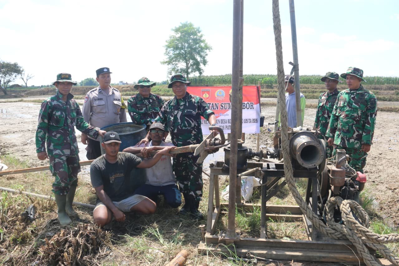 Wadan Satgas TMMD 128 Tinjau Pembangunan Sumur Bor, Pastikan Ketersediaan Air untuk Petani