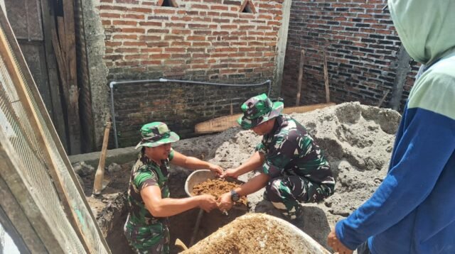 Peduli Kesehatan, TMMD 128 Hadirkan Sanitasi Layak untuk Warga