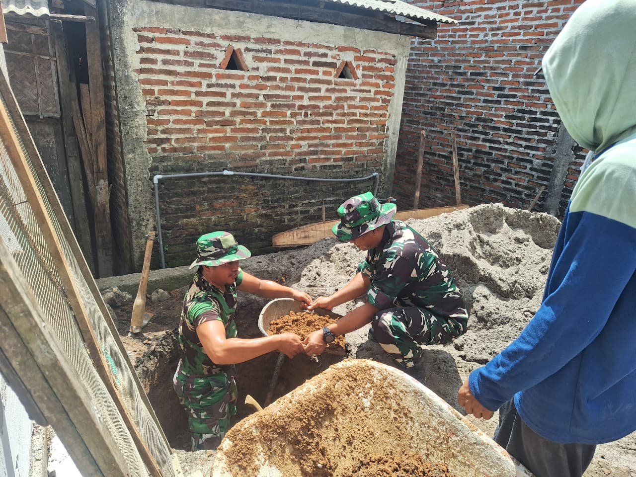 Peduli Kesehatan, TMMD 128 Hadirkan Sanitasi Layak untuk Warga