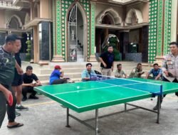 Olahraga Jadi Perekat, TNI-Polri Makin Kompak di TMMD Desa Godo