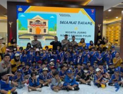 Wisata Juang Brimob Jadi Kelas Inspiratif, Puluhan Siswa TK Global Mandiri Belajar Disiplin dan Keberanian