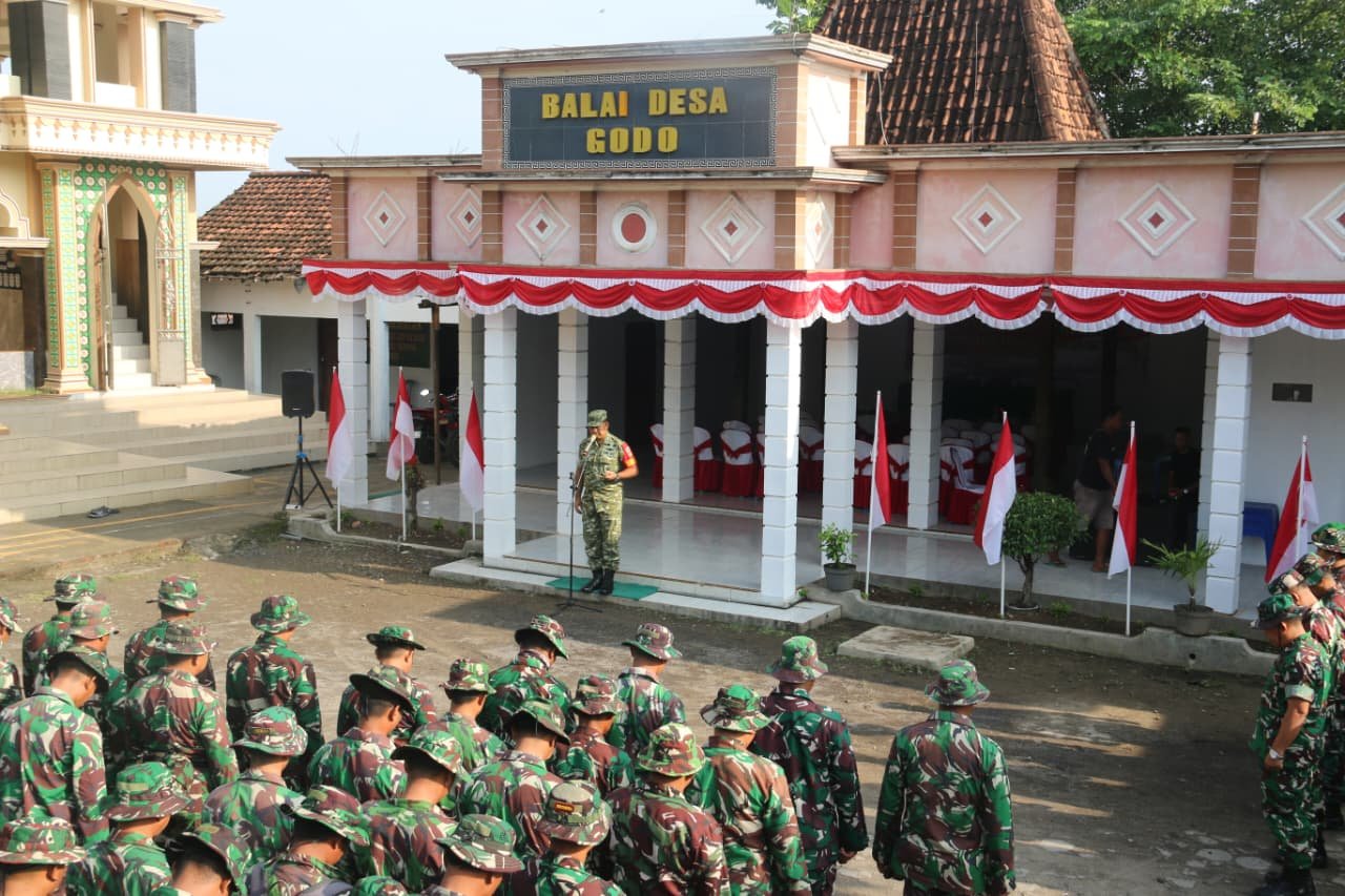 Dansatgas TMMD Kodim Pati Apresiasi Kekompakan TNI-Polri dan Warga Desa Godo