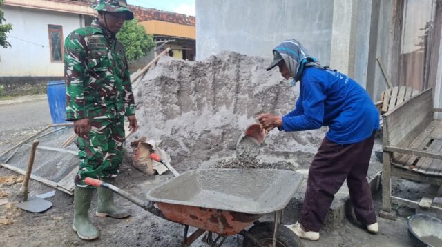 Gotong Royong Angkat Angkong, Rumah Shahroni Tembus 65 Persen
