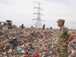 Tinjau TPA Cipayung, Dandim Depok Tegaskan Komitmen TNI Atasi Sampah