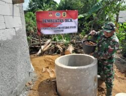 Gotong Royong Percepat Pembangunan MCK, Warga Rasakan Manfaat Nyata