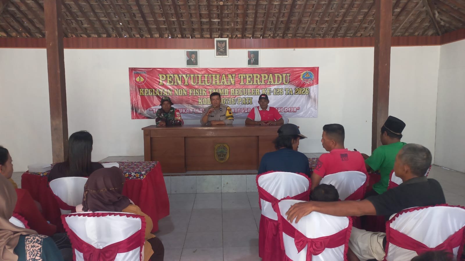 Sinergi TNI-Polri, Penyuluhan Radikalisme di Desa Godo Perkuat Wawasan Kebangsaan