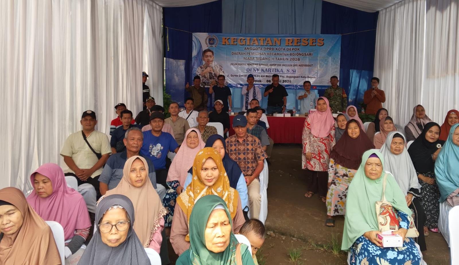 Fokus Pembangunan Infrastruktur, Deny Kartika Gelontorkan Rp 2 Miliar di Kelurahan Curug