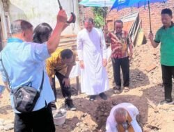 Peletakan Batu Pertama Dimulainya Pembangunan Pastoran Gereja Katolik Bondowoso