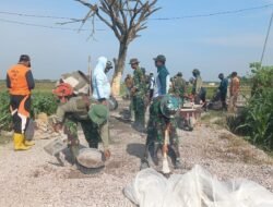 Dari Hamparan Sawah Desa Godo, Semangat Kebersamaan Mengiringi Betonisasi Jalan