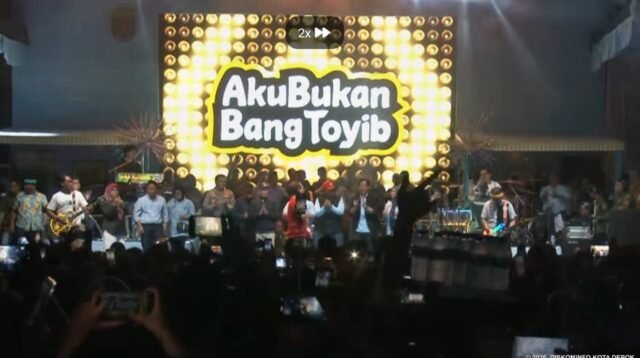 Band Wali Menutup Lebaran Depok 2026, Warga Bahagia