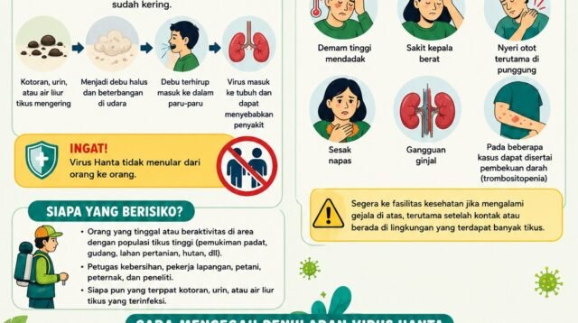 Waspada Virus Hanta, Kenali Gejala dan Cara Pencegahannya Sejak Dini