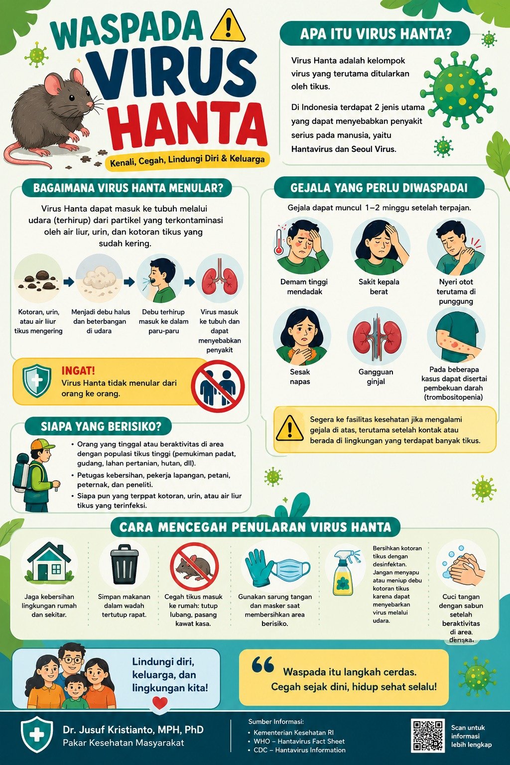 Waspada Virus Hanta, Kenali Gejala dan Cara Pencegahannya Sejak Dini