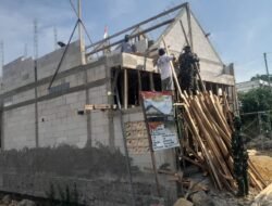 Pengerjaan RTLH Nurul Huda Dikebut, Satgas TMMD Targetkan Rampung Sebelum Penutupan