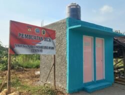 TMMD Kodim Pati Rampungkan Pembangunan MCK di Area Pemakaman Desa Godo