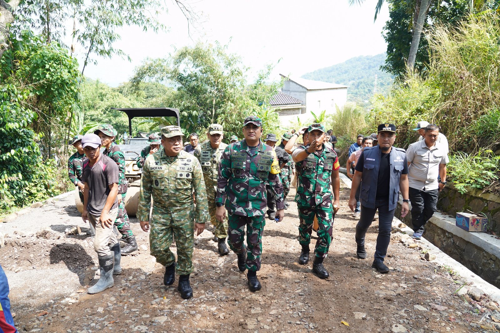 Jalan Baru TMMD Kodim Cilegon Permudah Akses Warga dan Distribusi Hasil Bumi