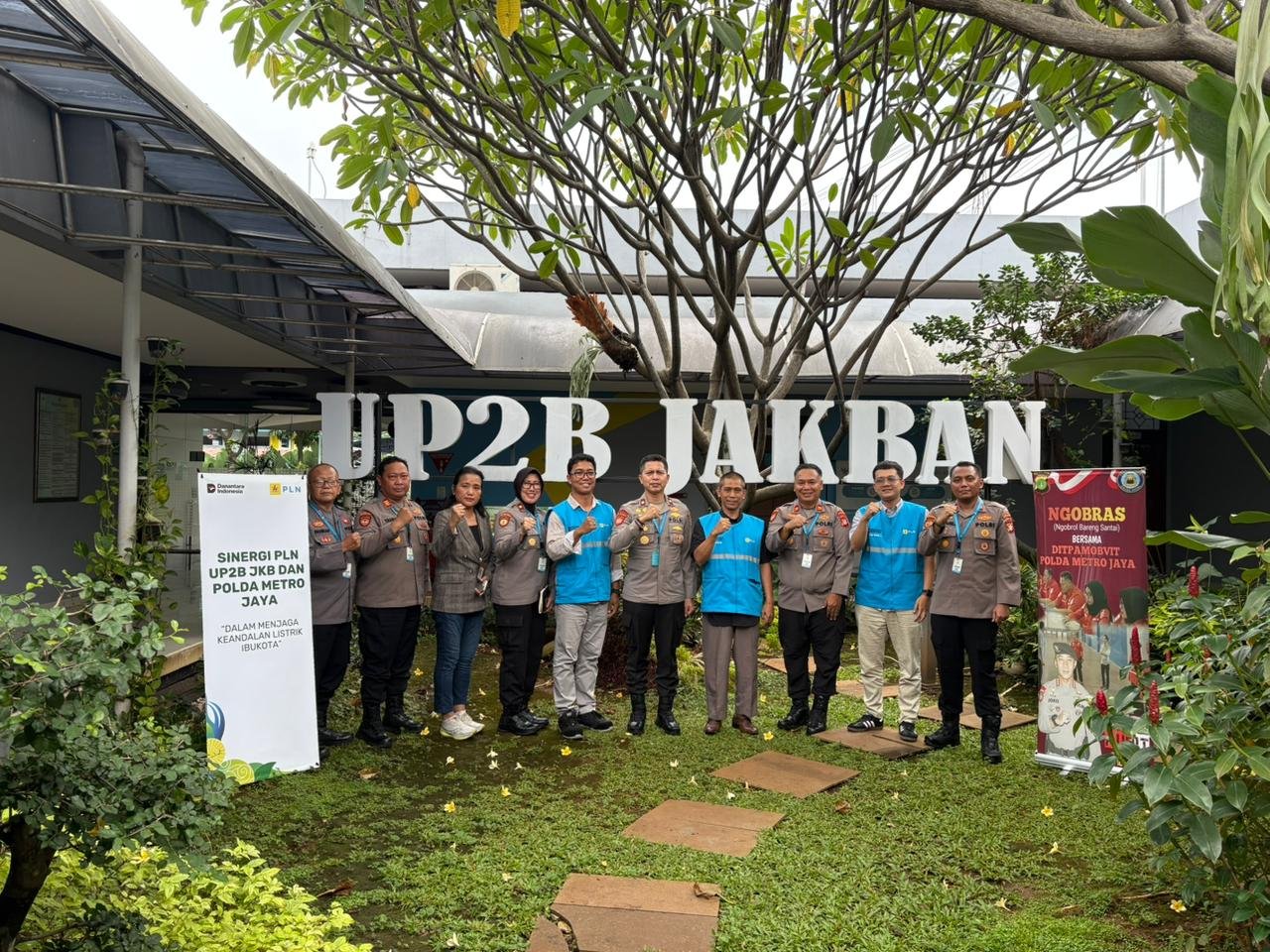 PLN UP2B DKI Jakarta dan Banten bersama Polda Metro Jaya Perkuat Pengamanan Objek Vital Nasional